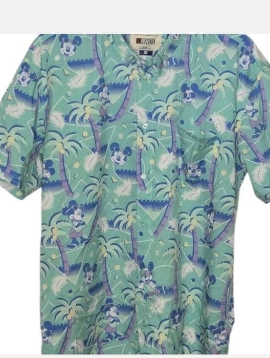RSVLTS Disney100 Mickey Mouse Cabana Shirt - Picture 3 of 5